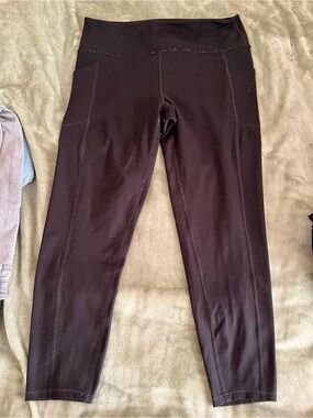 Zobha Black High-Rise Active Leggings